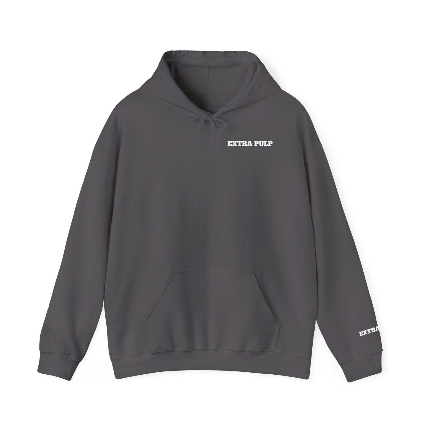 Unisex Heavy Blend™ Hooded Sweatshirt - Extra Pulp Earth Design