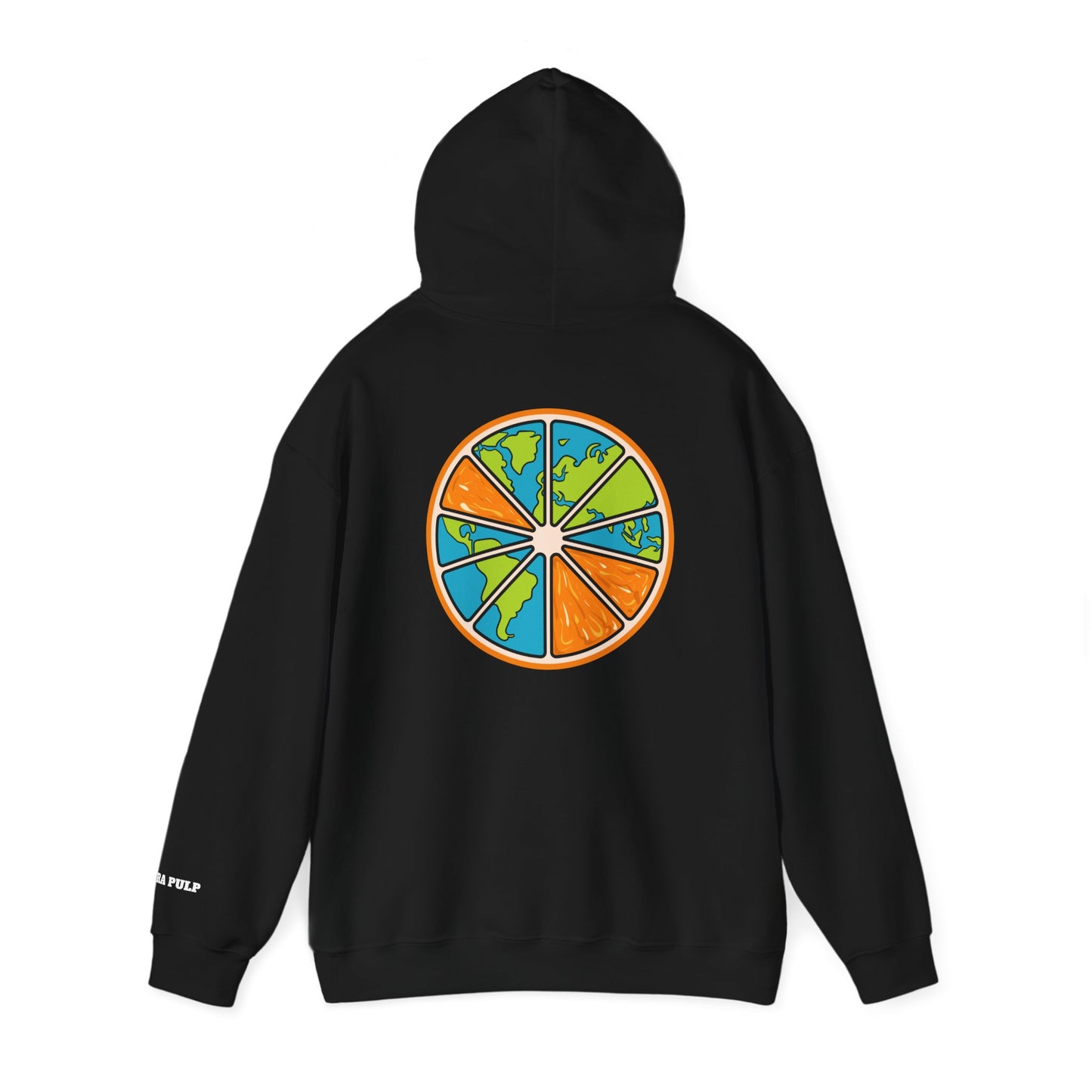 Unisex Heavy Blend™ Hooded Sweatshirt - Extra Pulp Earth Design