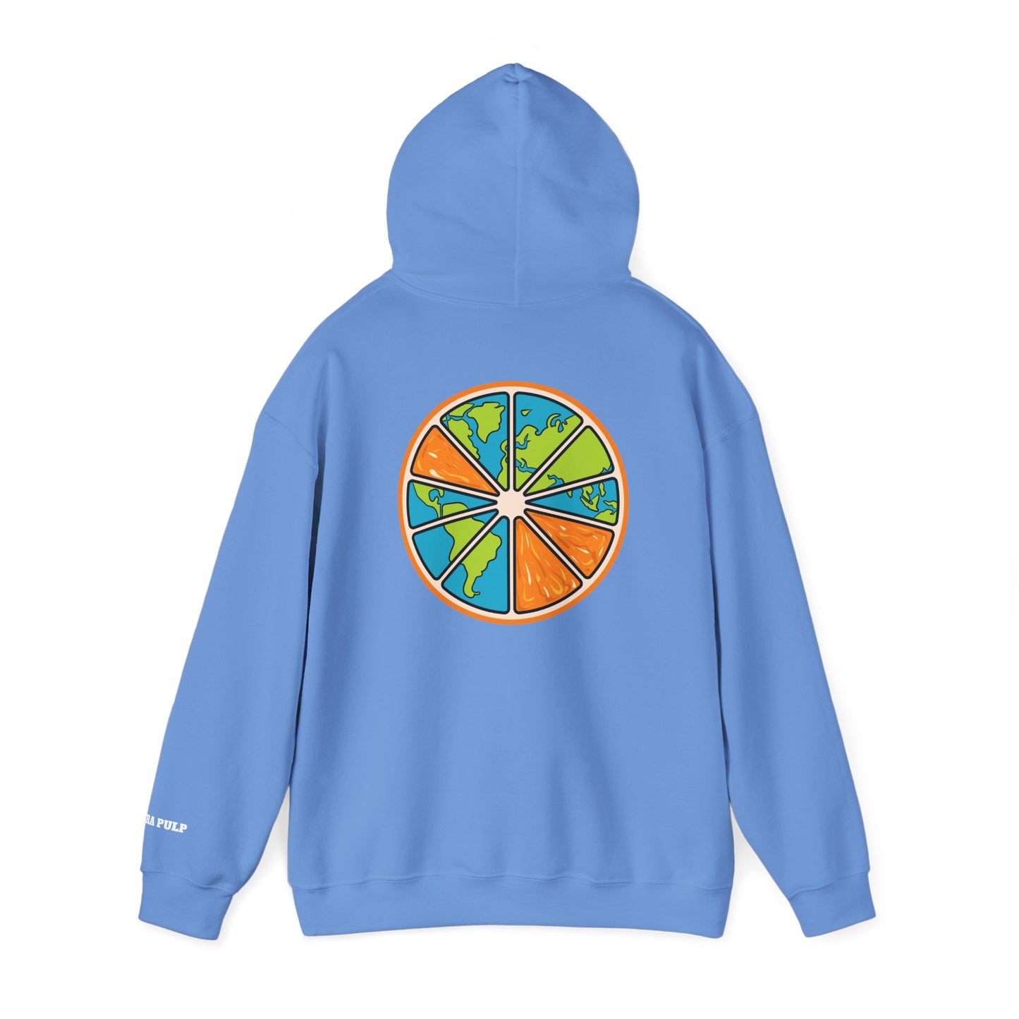 Unisex Heavy Blend™ Hooded Sweatshirt - Extra Pulp Earth Design